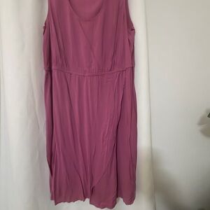 Sleeveless Mauve Pink Women's Dress